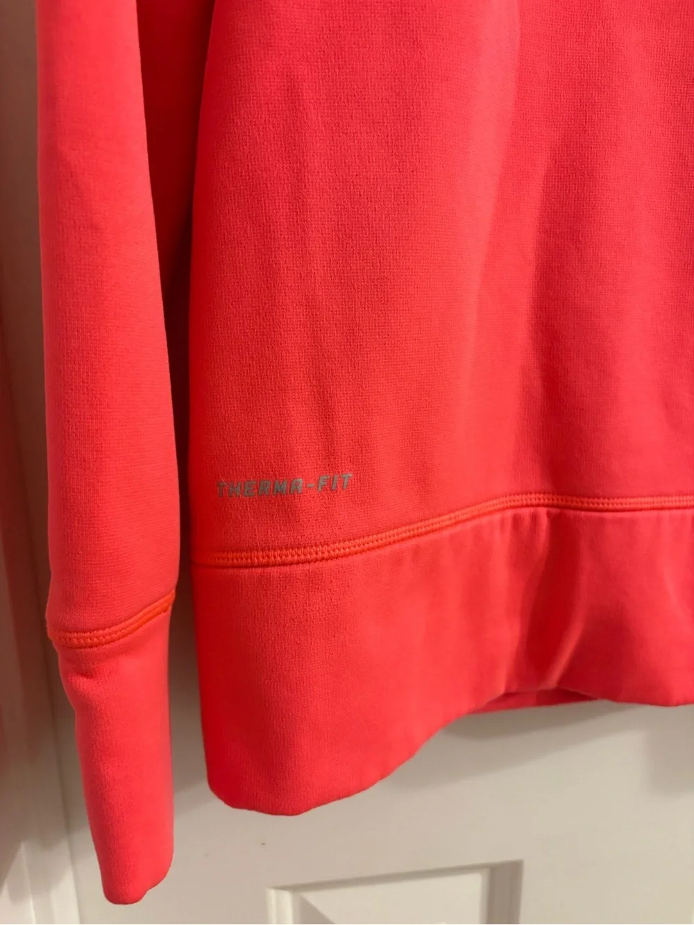 Nike Therma-FIT Coral Full Zip Hooded Jacket Hoodie Size Large